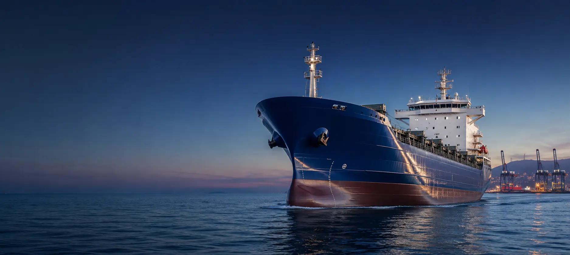 Commercial vessel with a protected marine coating system